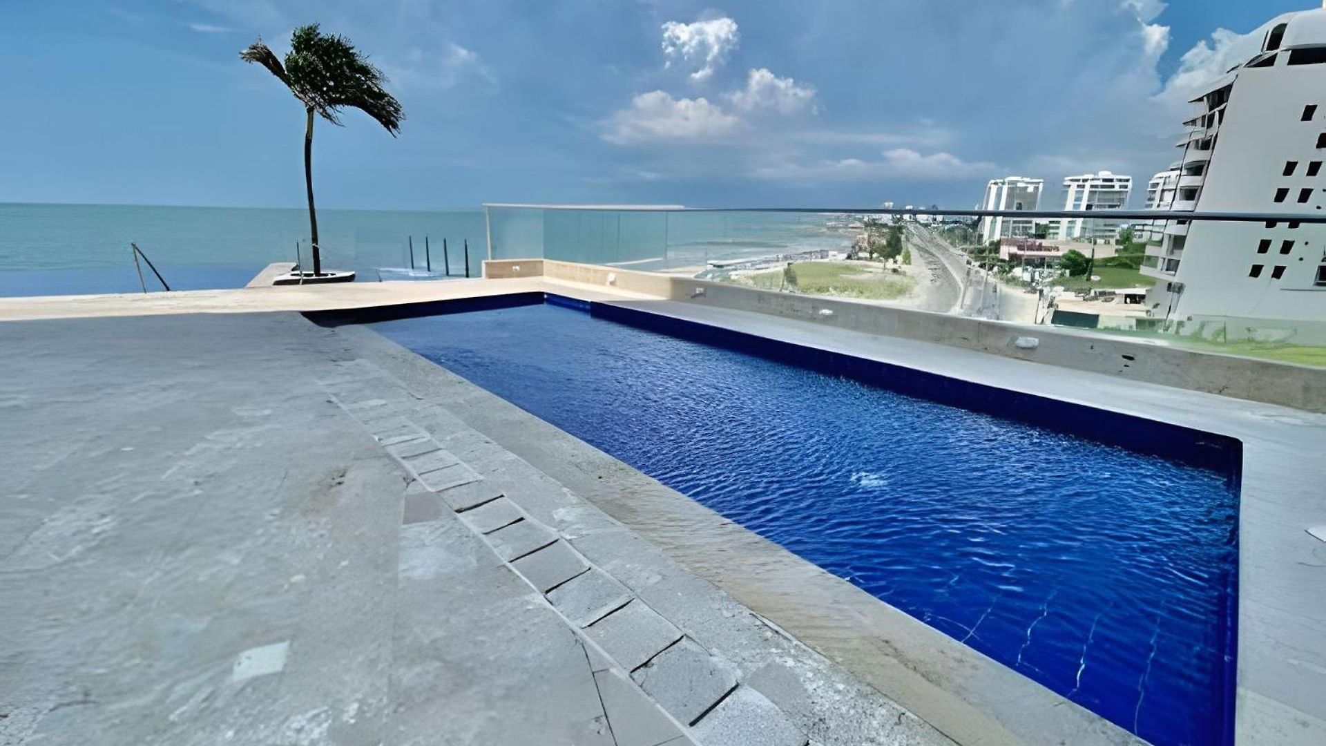 Piso 24 Vista Al Mar 2br Cartagena